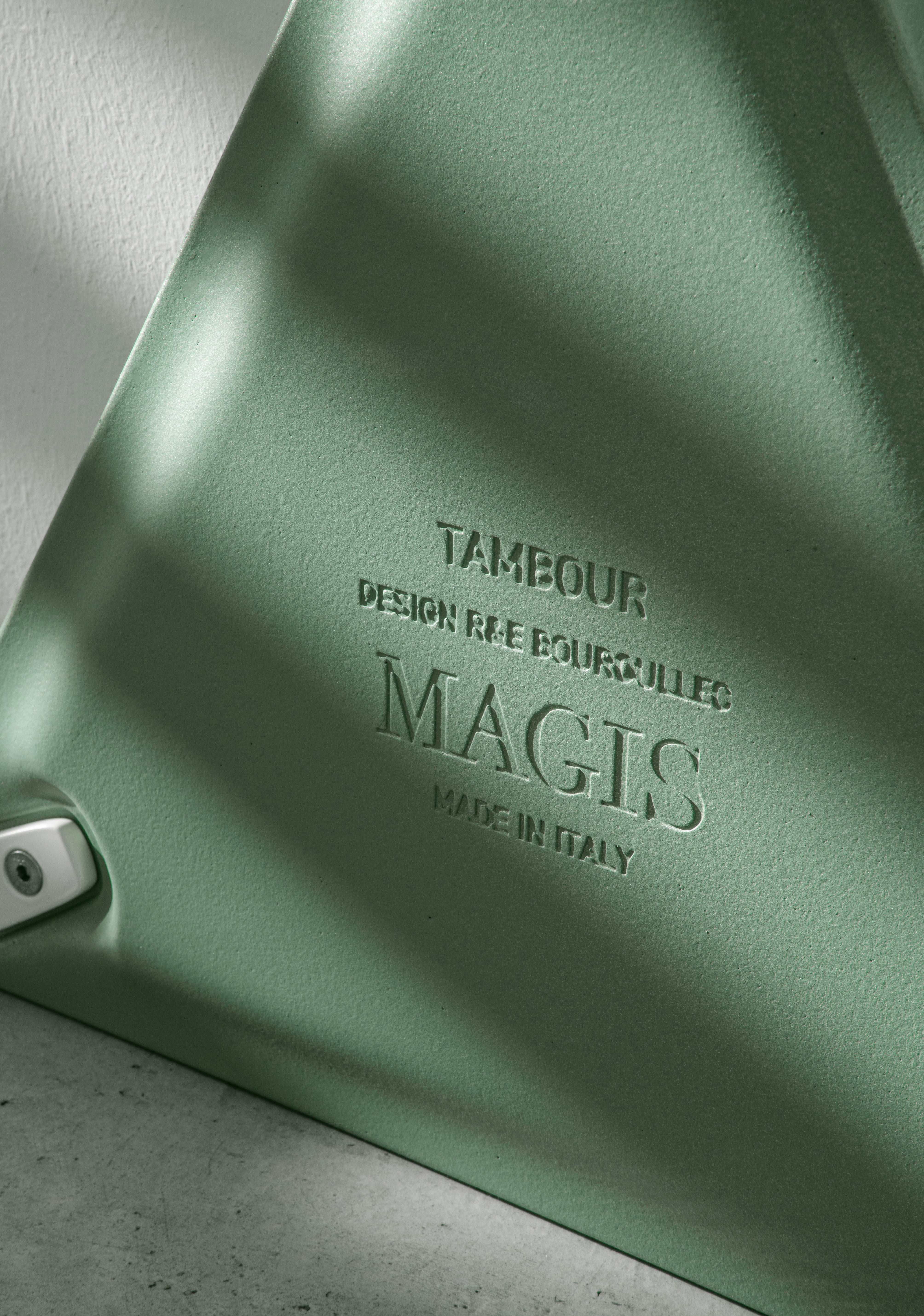 TAMBOUR groene beton salontafel