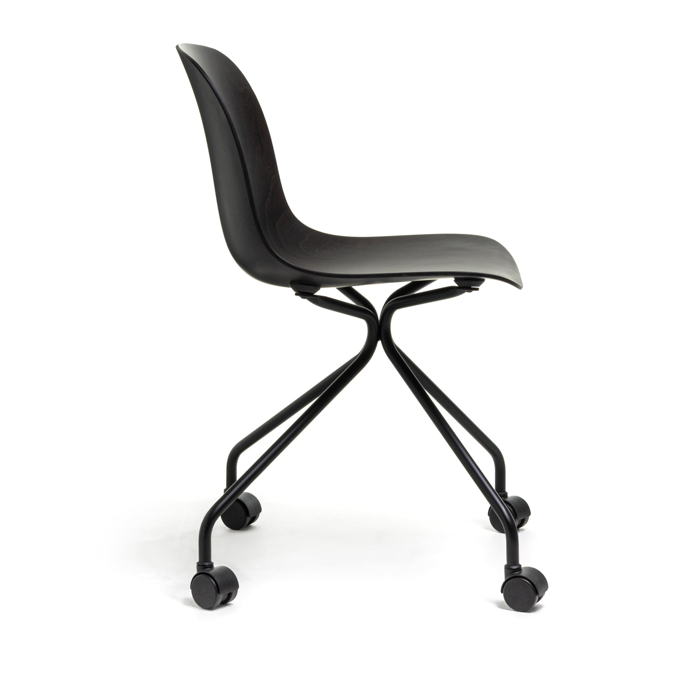 Bureau stoel TROY donker beukenhout