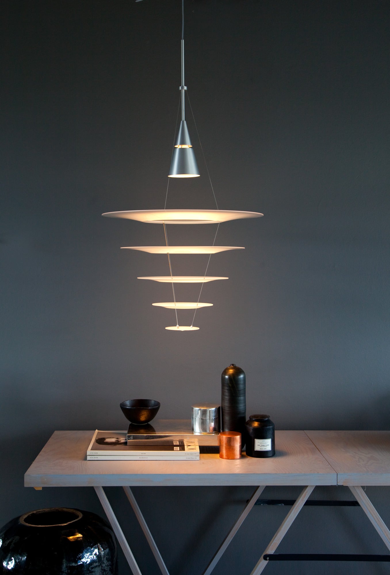 Hanglamp ENIGMA aluminium