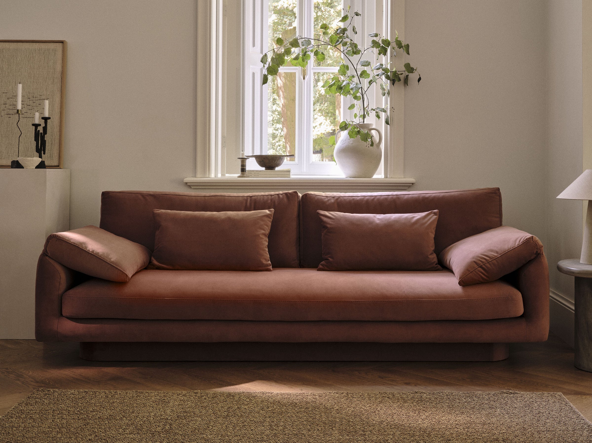 Pouf torino dark gray