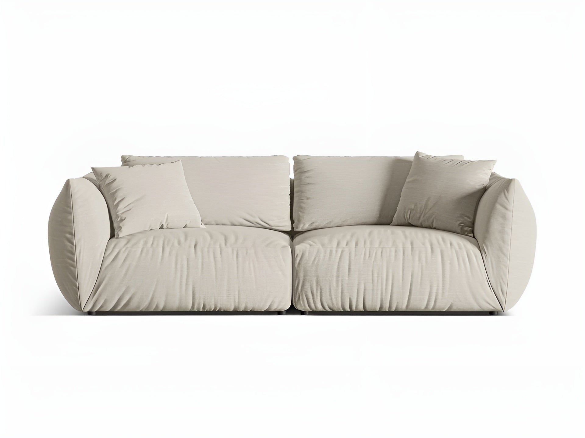 4-seater Sofa CHRIS cream chenille