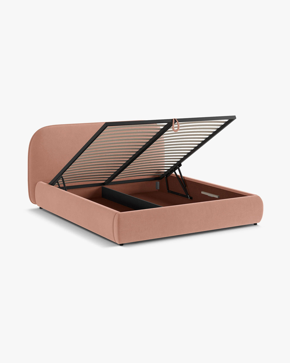 Fluwelen bed MURADA roze