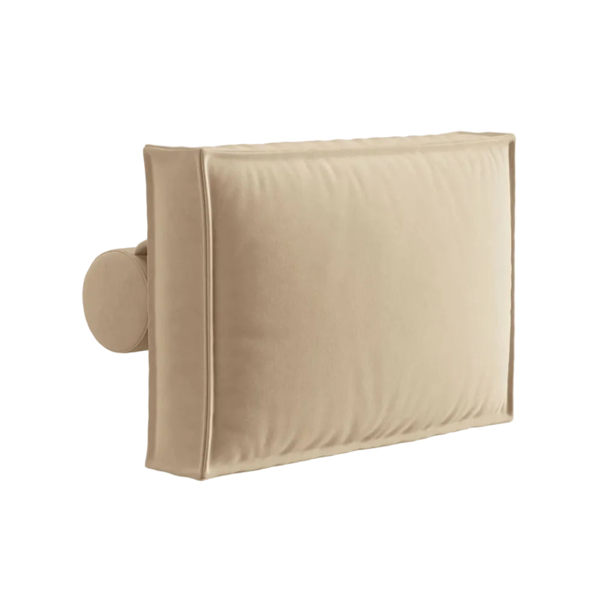 Decoratieve fluwelen kussen NURIA beige