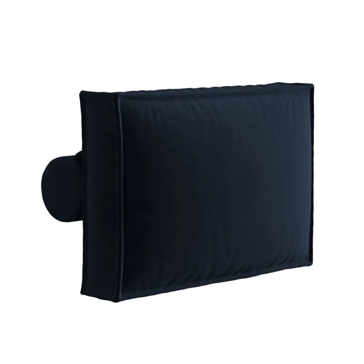 Decoratieve fluwelen kussen NURIA donkerblauw