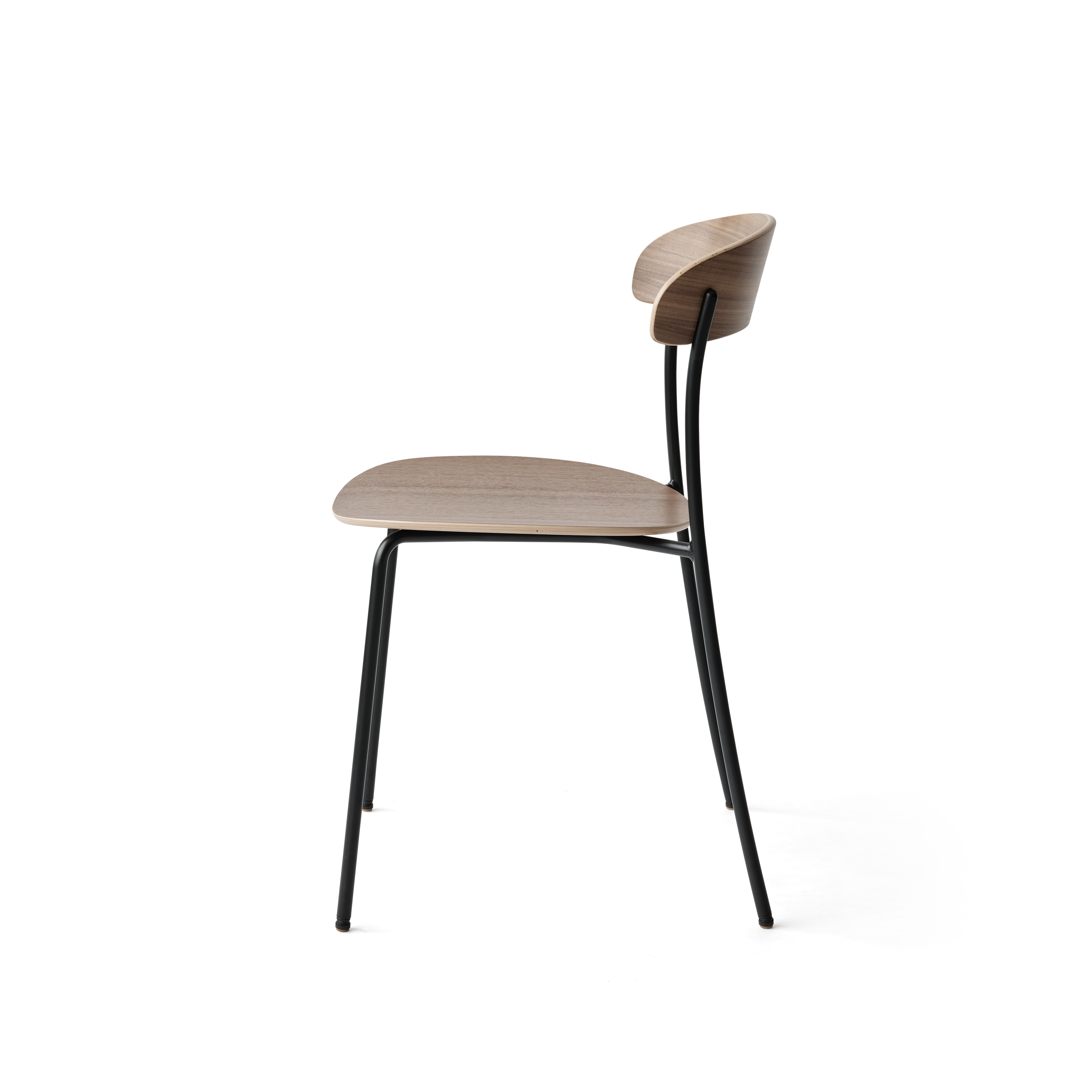 Stoel MISSING notenhoutfineer