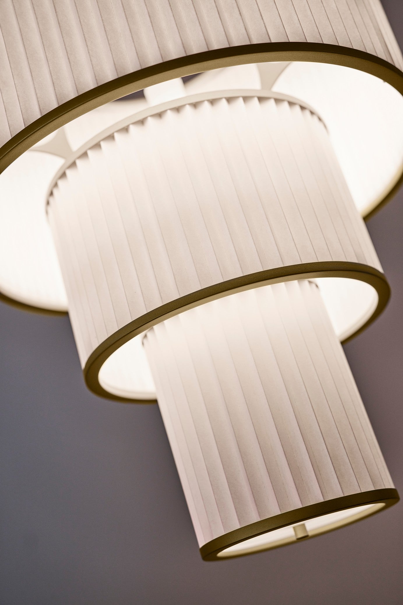 Hanglamp MODEL 113 PLIVELLO wit met goud