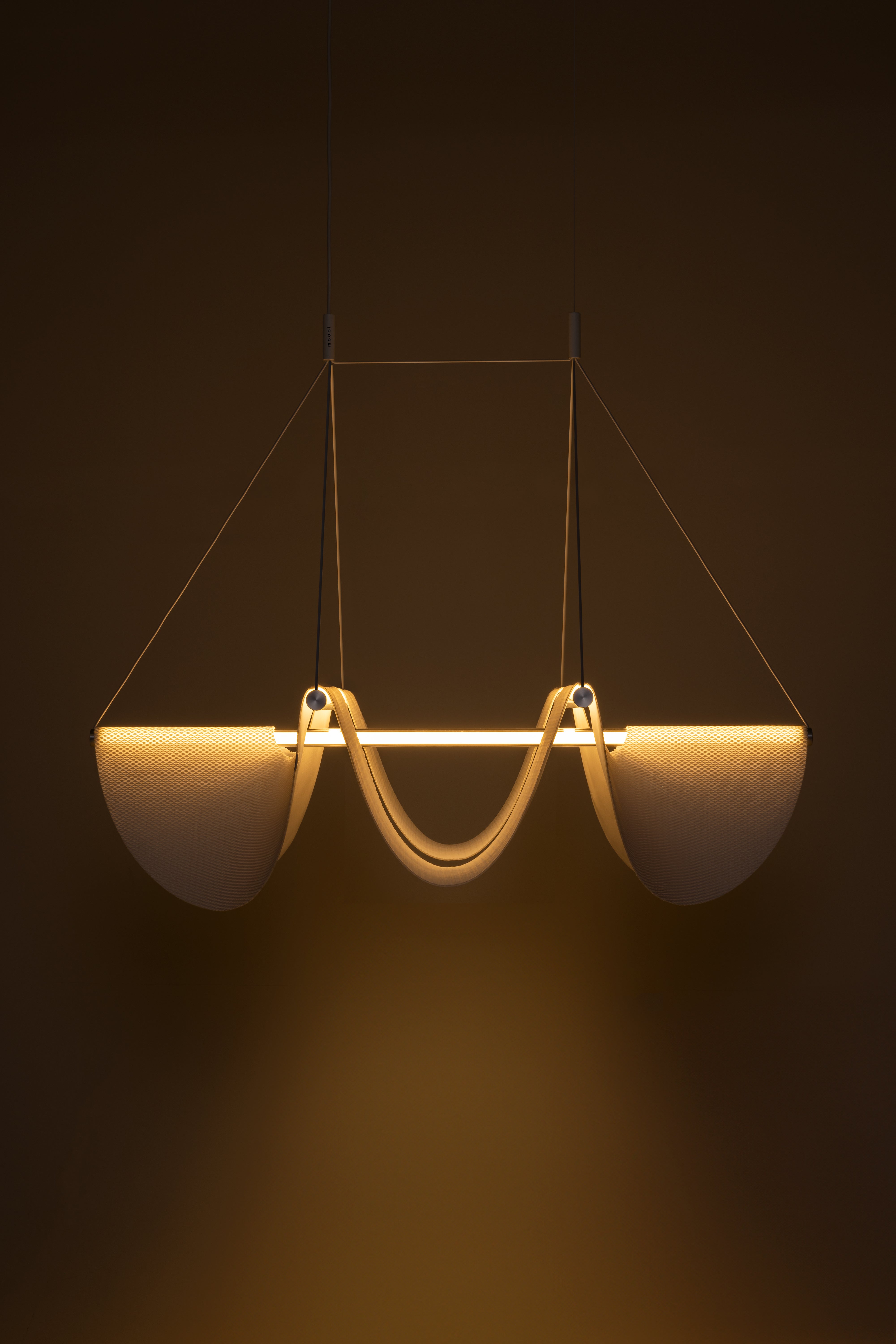 Hanglamp DRAPE LIGHT met gedrapeerde stof