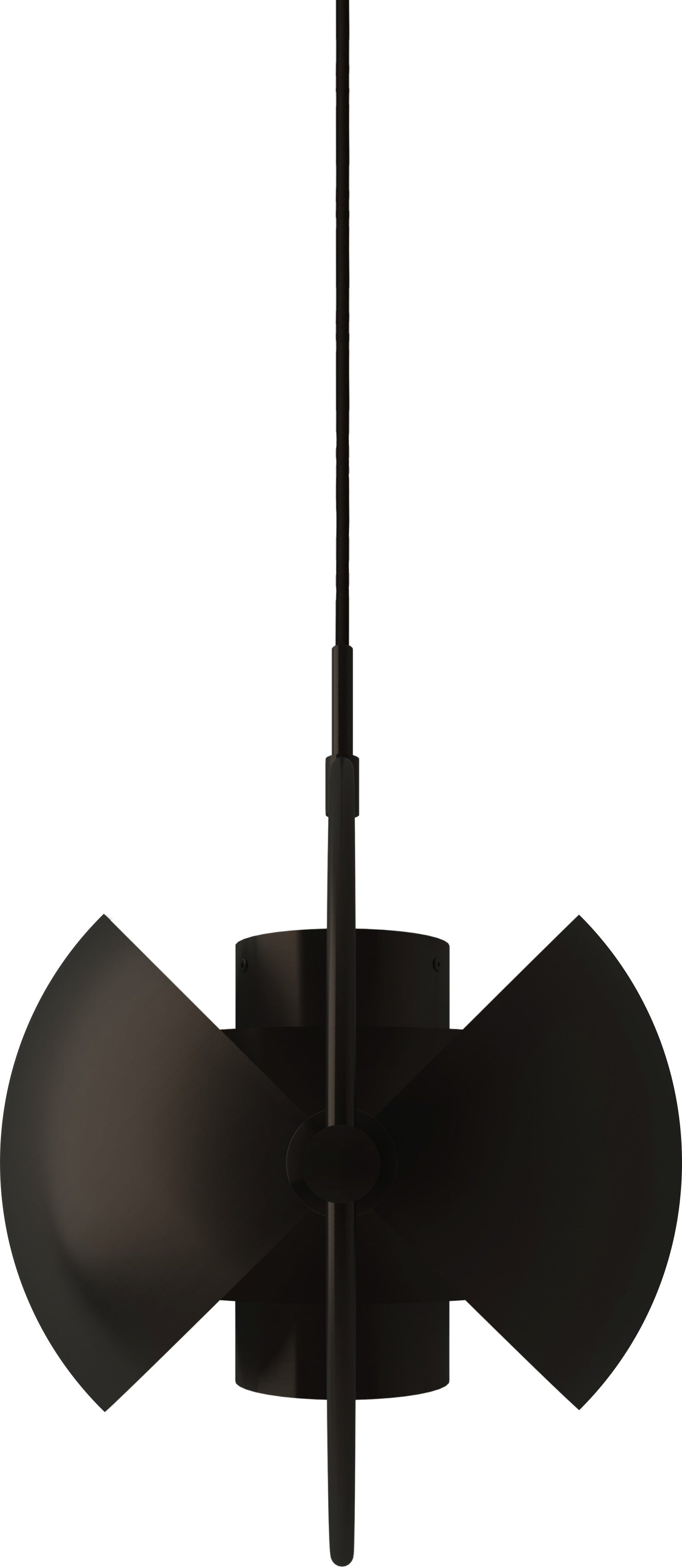 MULTI-LITE Pendelleuchte, schwarz glänzend