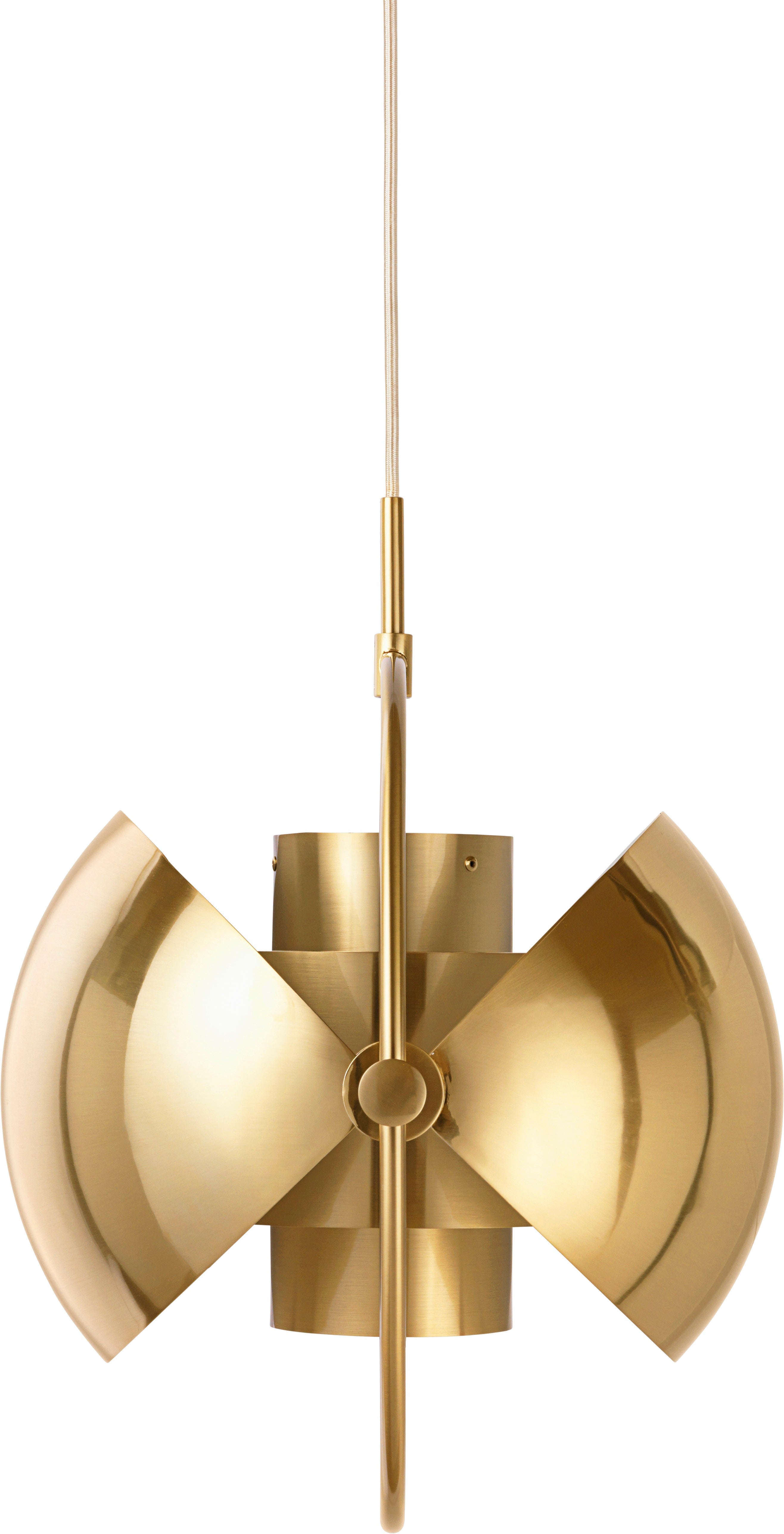 MULTI-LITE brass pendant lamp