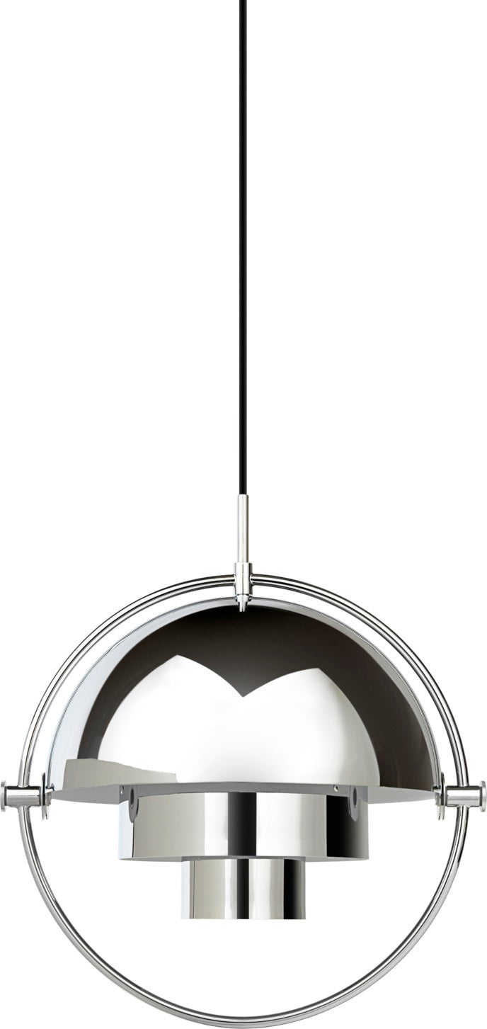 MULTI-LITE chrome pendant lamp