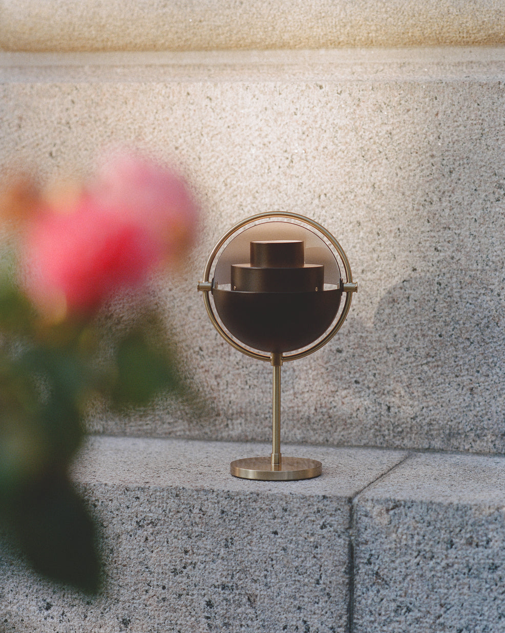 Draagbare lamp MULTI-LITE chroom