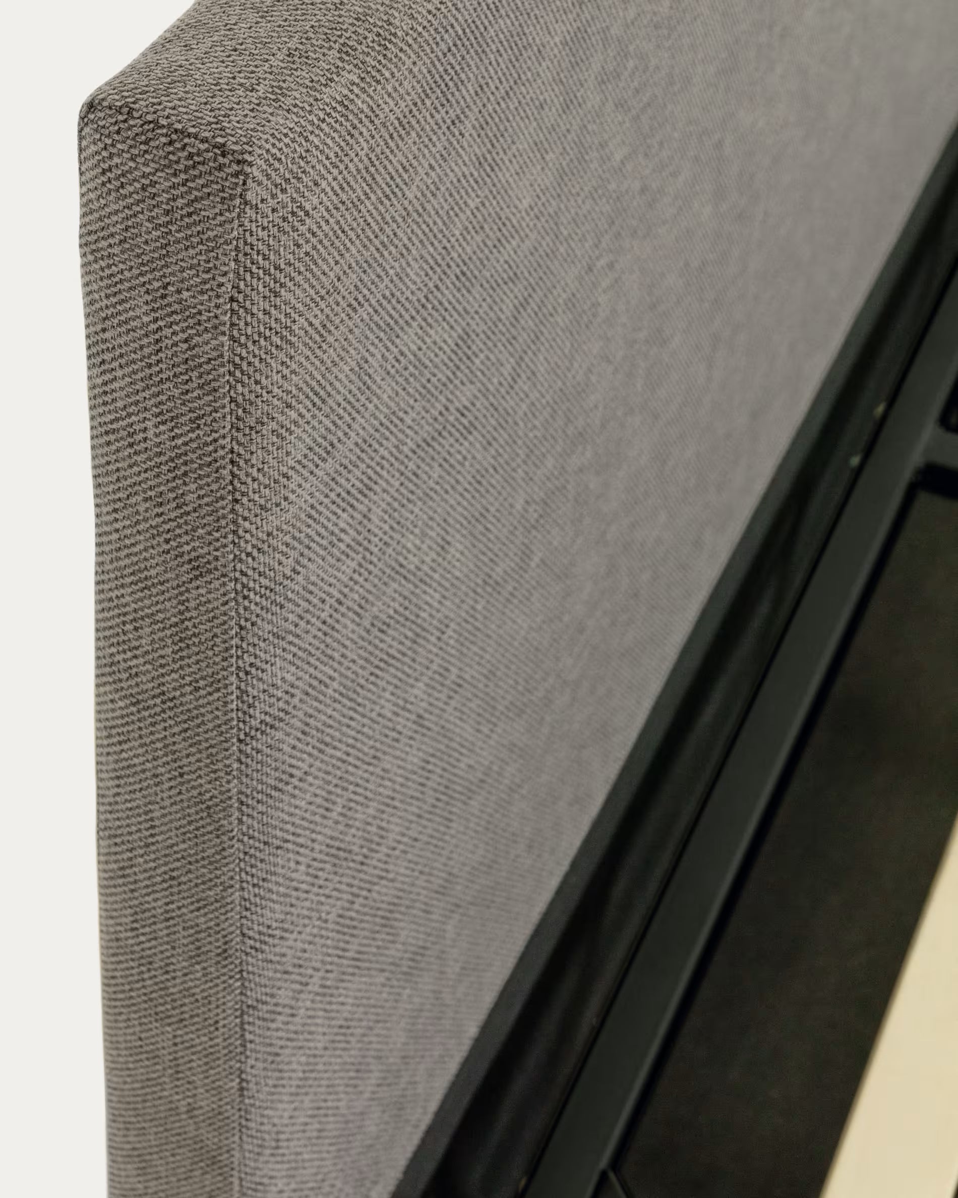 Bed met opbergruimte NAHIRI grijs