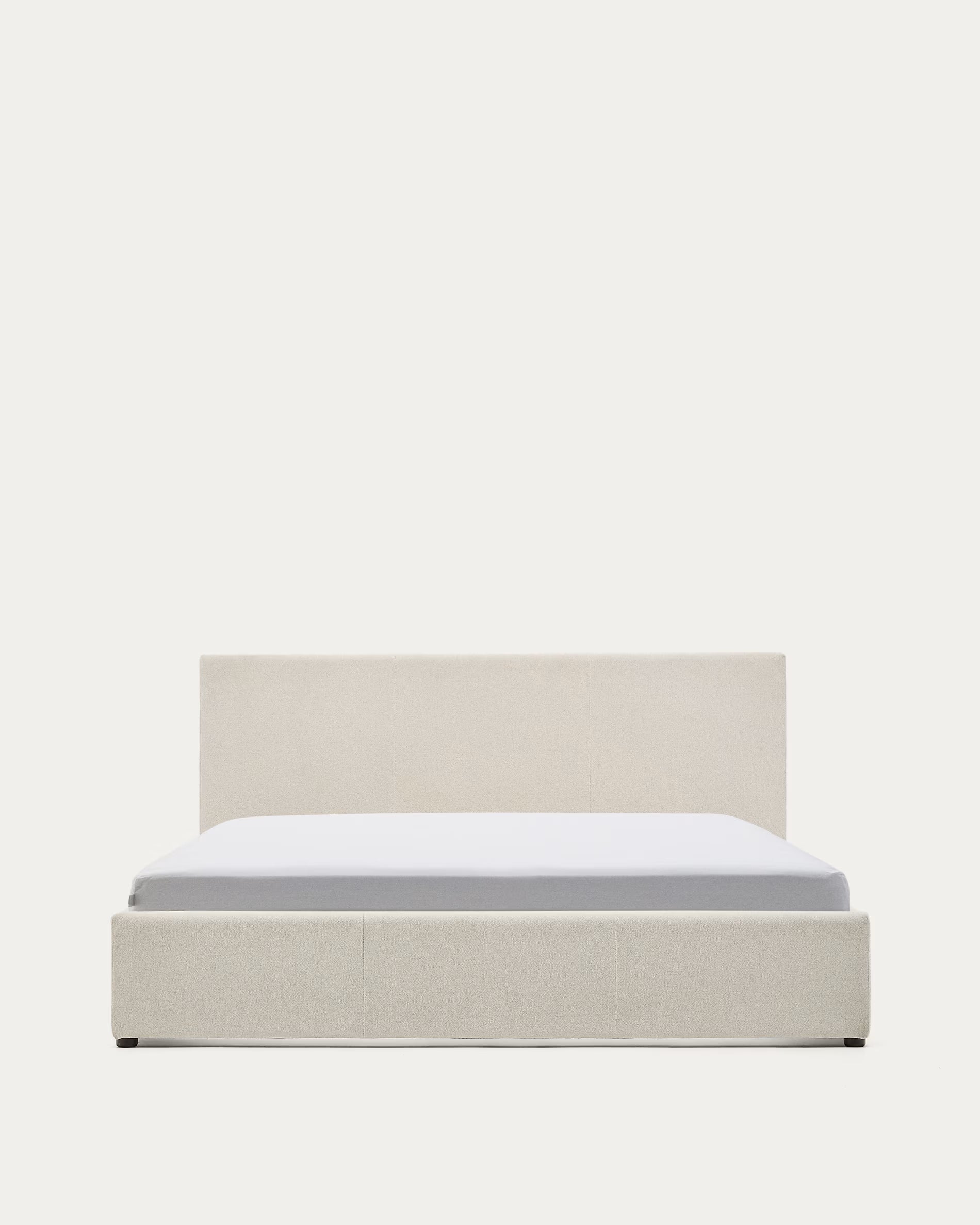 Bed met opbergruimte NAHIRI beige