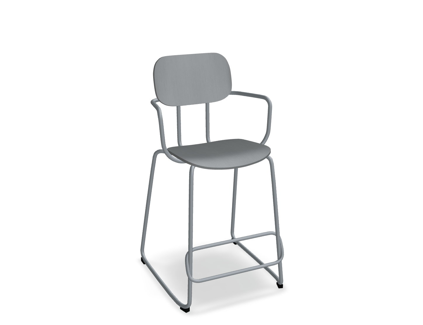 Hoker NEW SCHOOL ciemnoszara podstawa – metal, .mdd