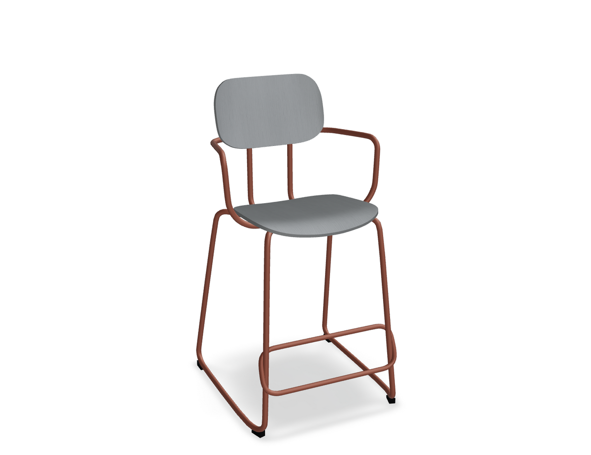Hoker NEW SCHOOL ceglasta podstawa do kuchni