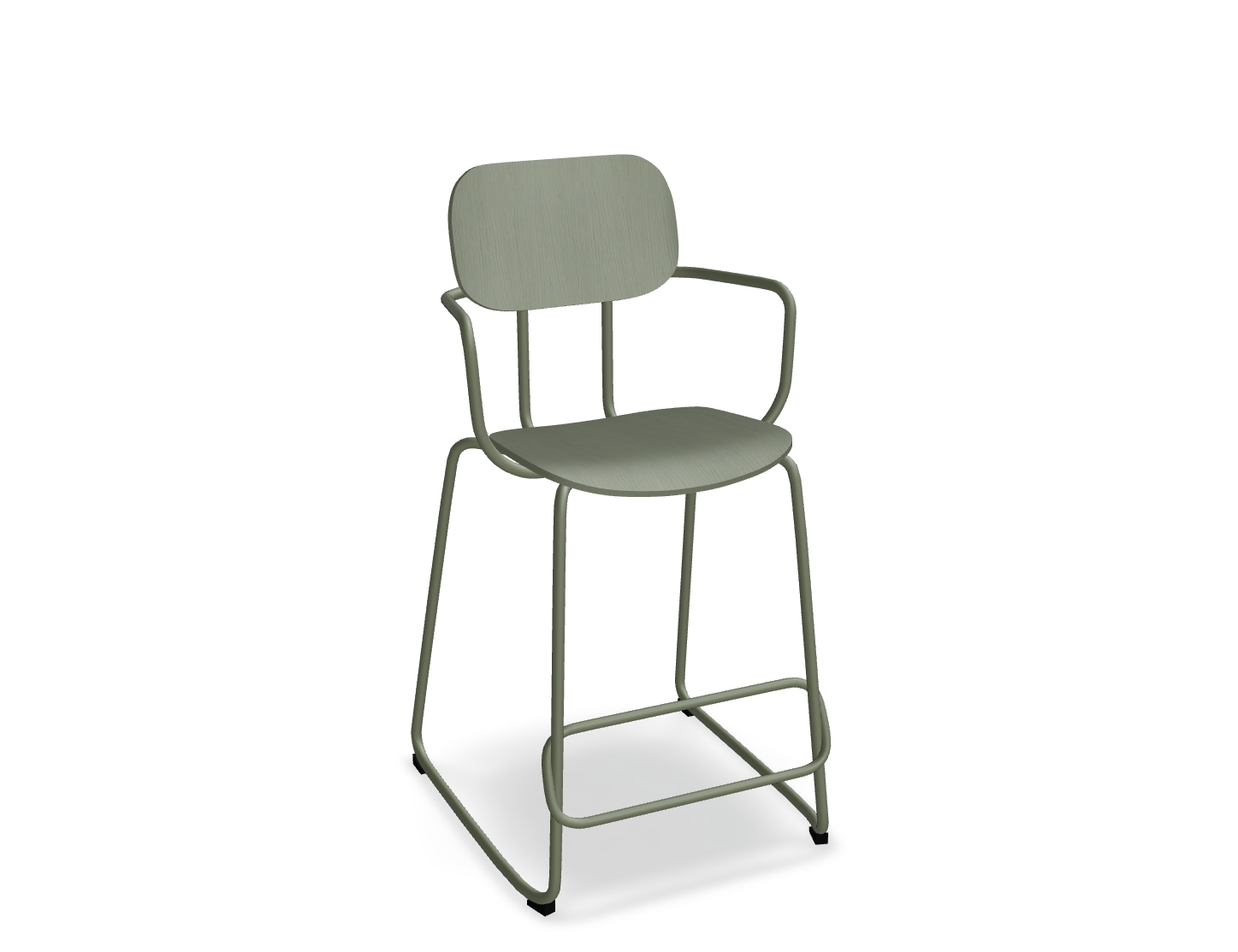 Hoker NEW SCHOOL oliwkowa podstawa – metal, .mdd