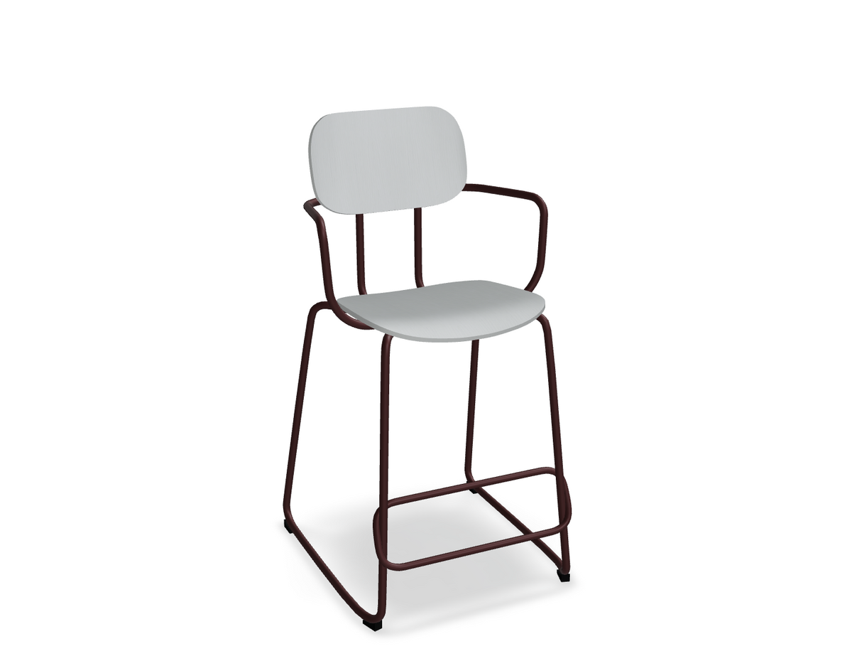 Hoker NEW SCHOOL bordowa podstawa – .mdd