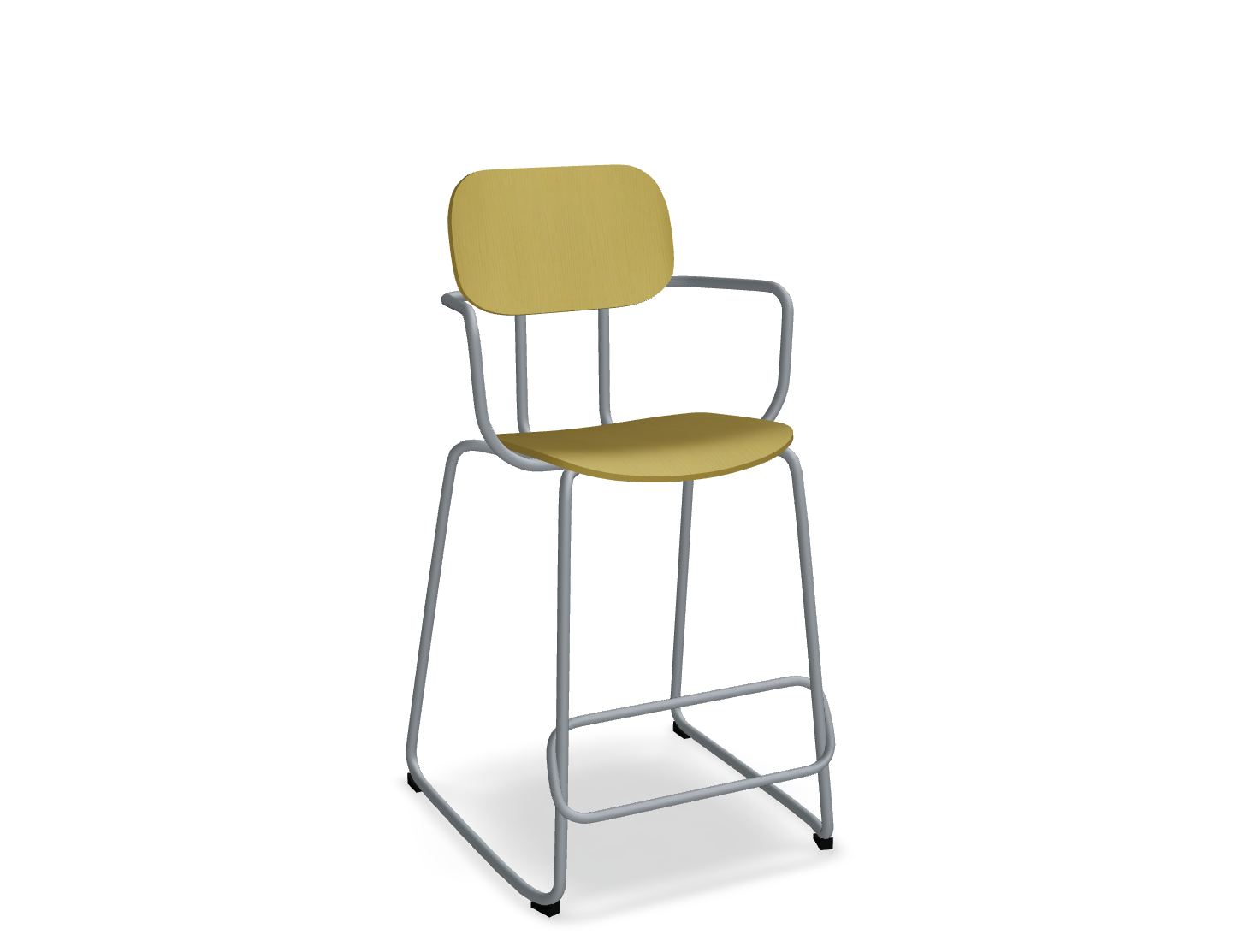 Hoker NEW SCHOOL ciemnoszara podstawa do kuchni – .mdd