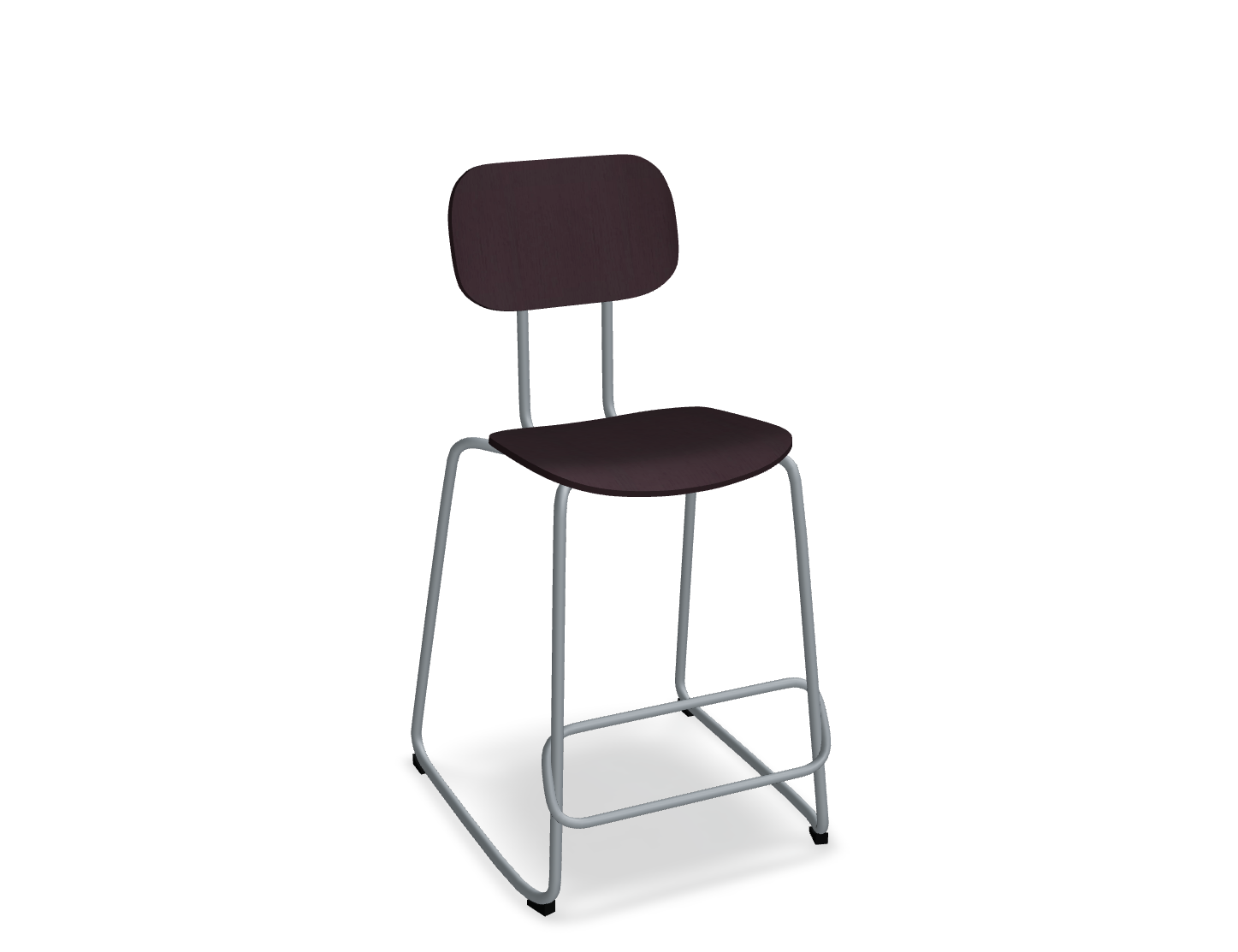 Hoker NEW SCHOOL ciemnoszara podstawa – metal