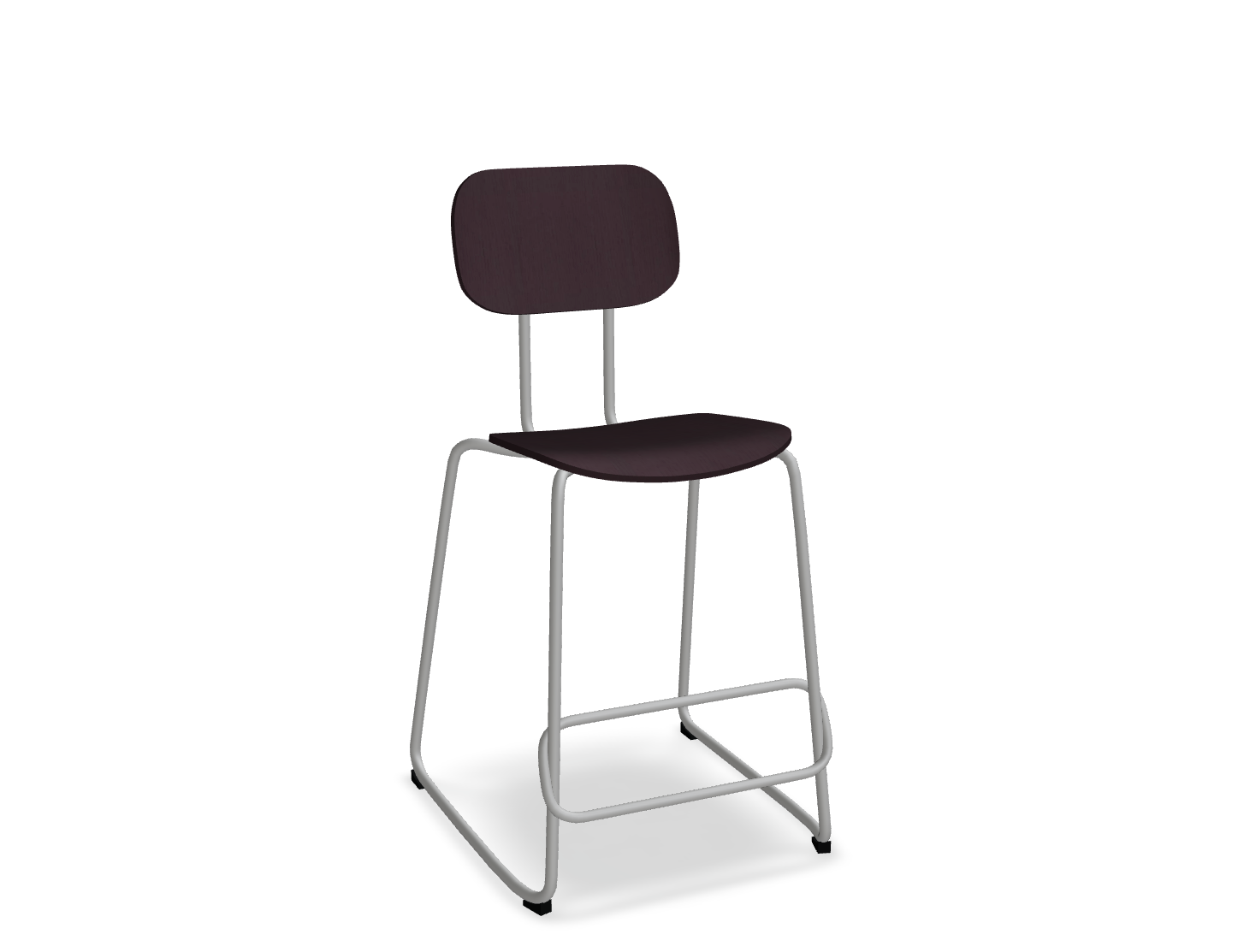 Hoker NEW SCHOOL jasnoszara podstawa – metal