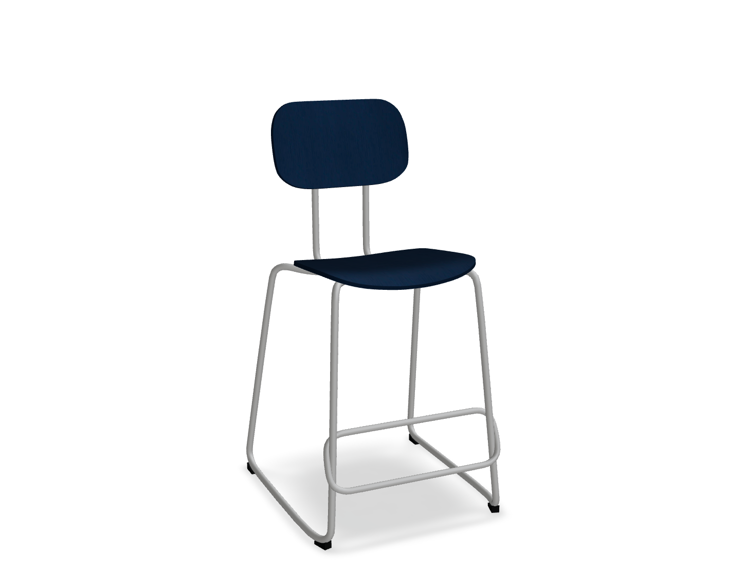 Hoker NEW SCHOOL jasnoszara podstawa – styl nowoczesny
