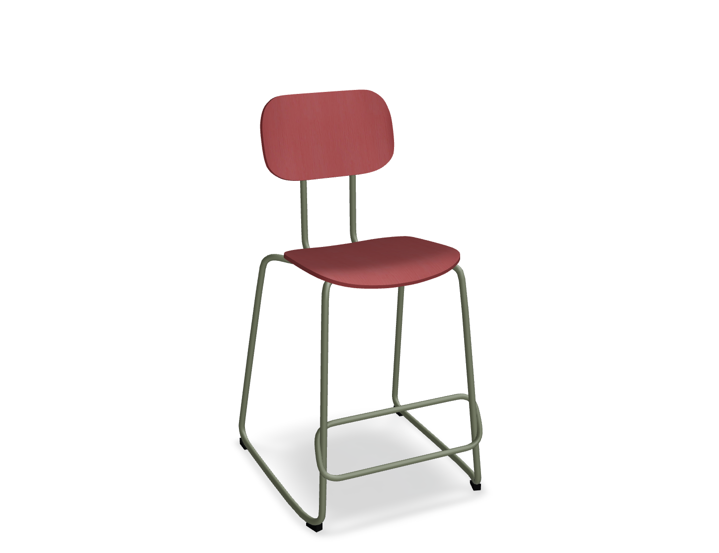 Hoker NEW SCHOOL oliwkowa podstawa – metal, .mdd