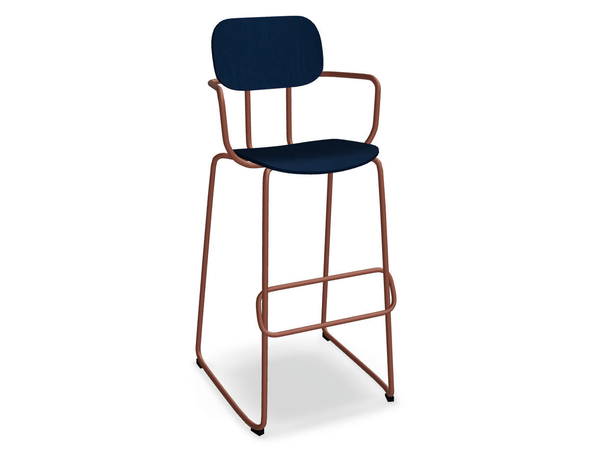 Hoker NEW SCHOOL ceglasta podstawa – styl nowoczesny