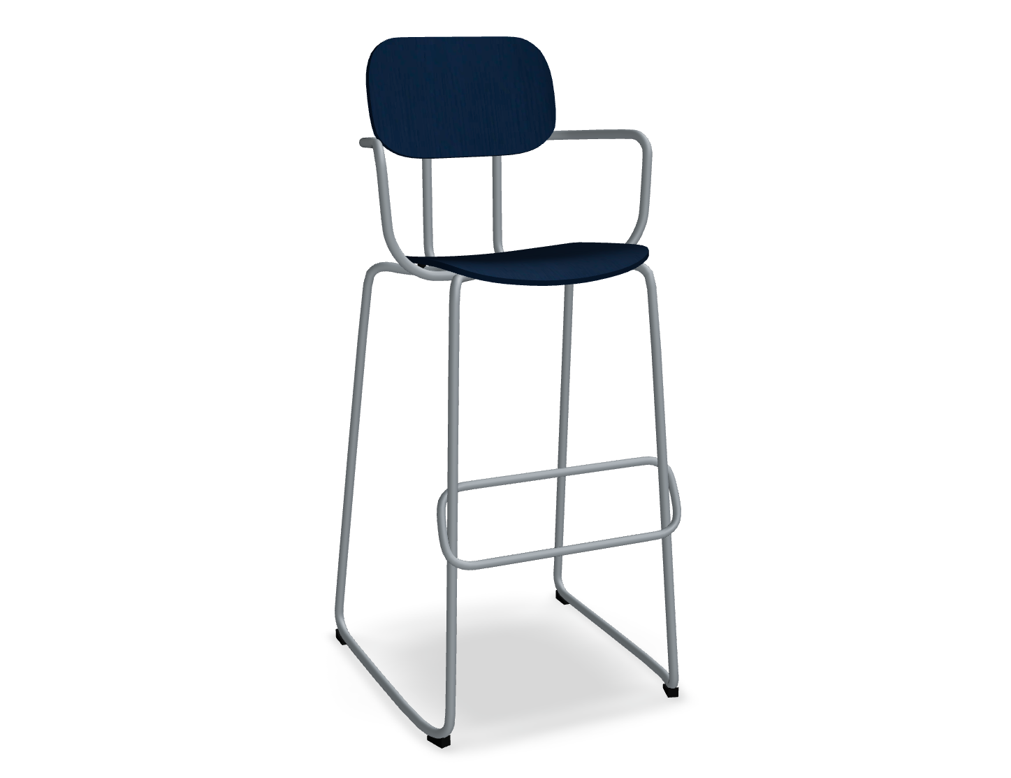 Hoker NEW SCHOOL ciemnoszara podstawa do kuchni – .mdd