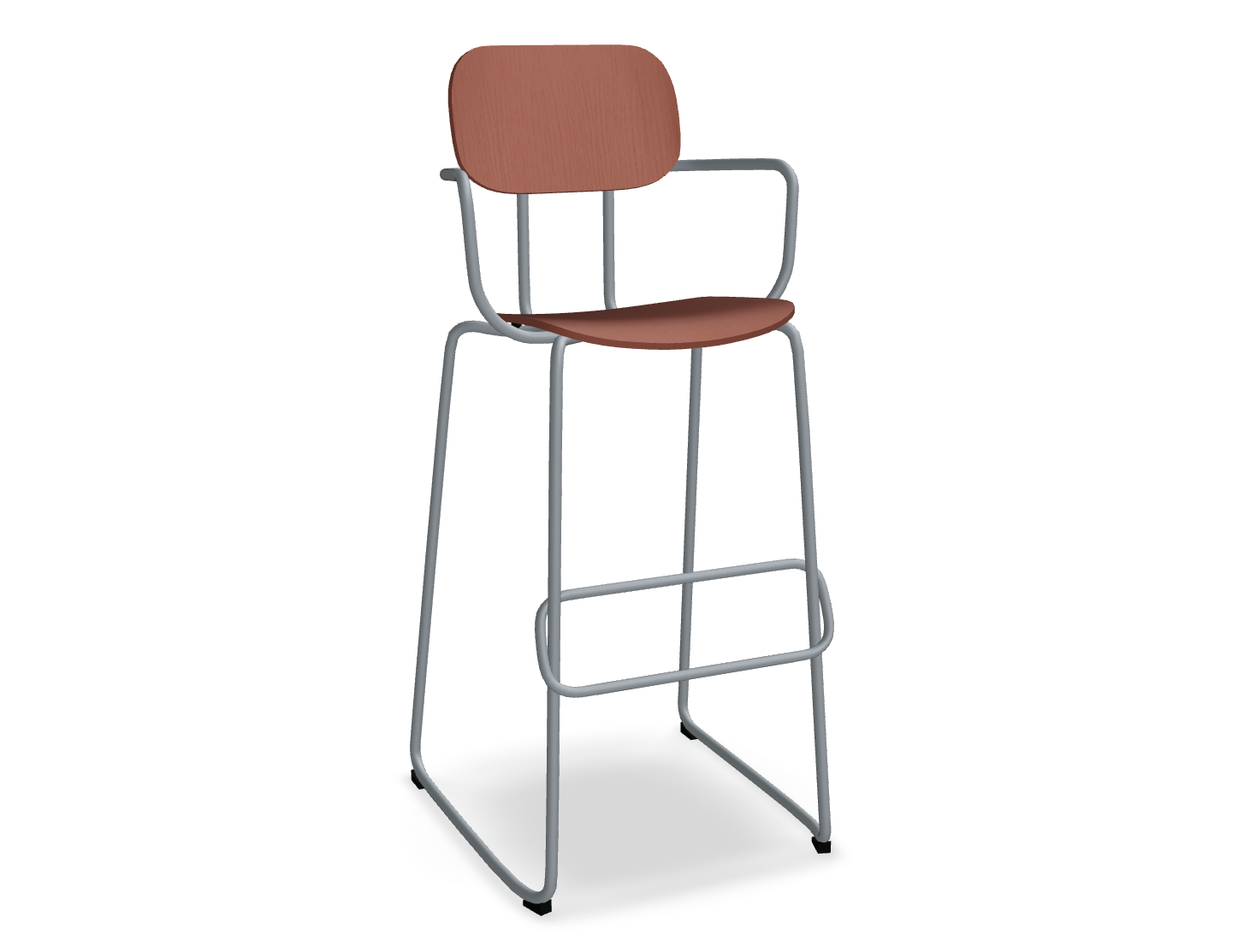 Hoker NEW SCHOOL ciemnoszara podstawa do kuchni – styl nowoczesny