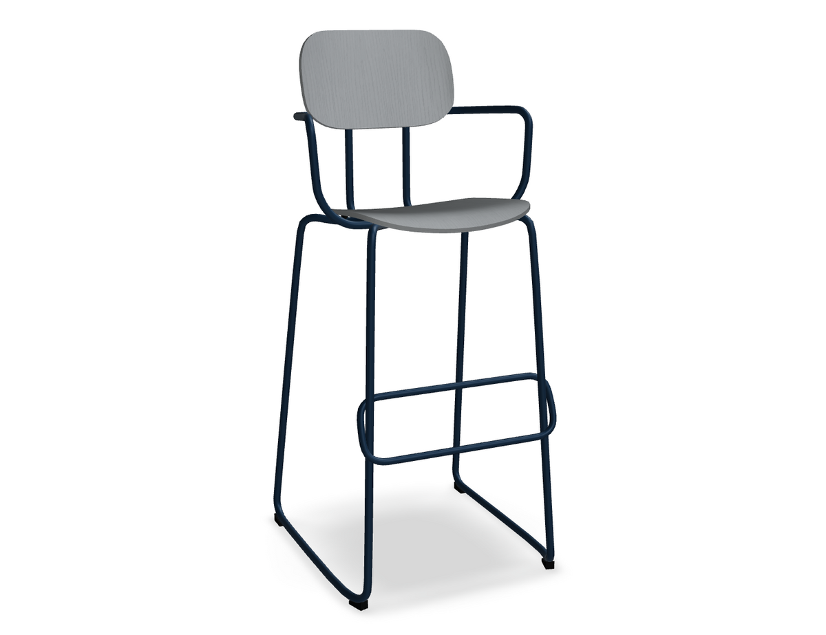 Hoker NEW SCHOOL niebieska podstawa do kuchni – .mdd