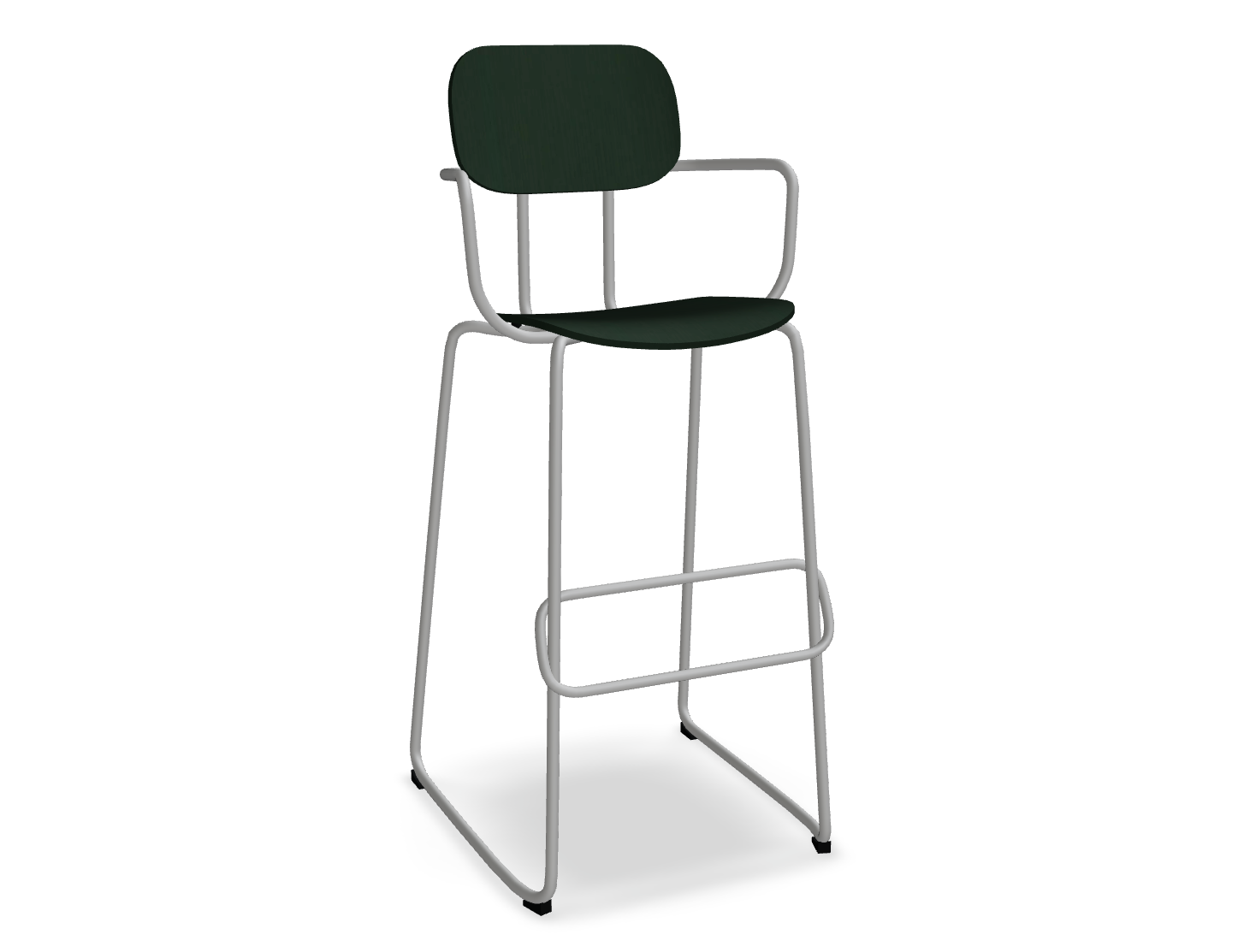 Hoker NEW SCHOOL jasnoszara podstawa do kuchni – styl nowoczesny