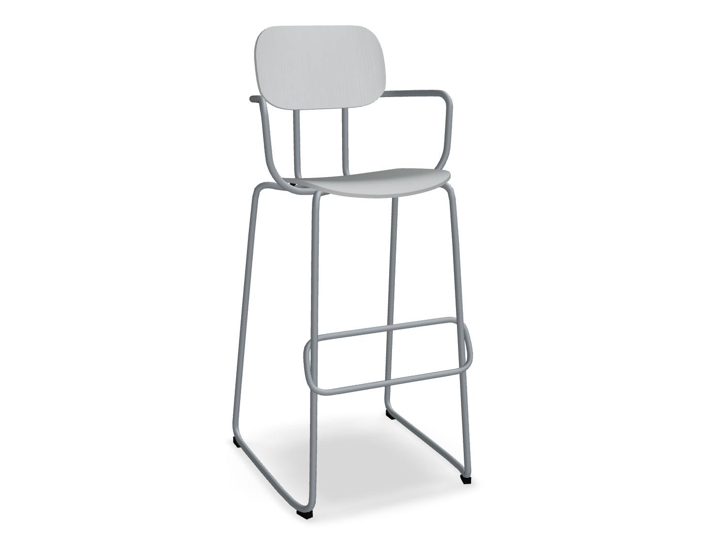Hoker NEW SCHOOL ciemnoszara podstawa – metal, .mdd
