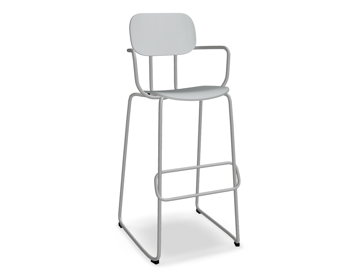 Hoker NEW SCHOOL jasnoszara podstawa – metal, .mdd