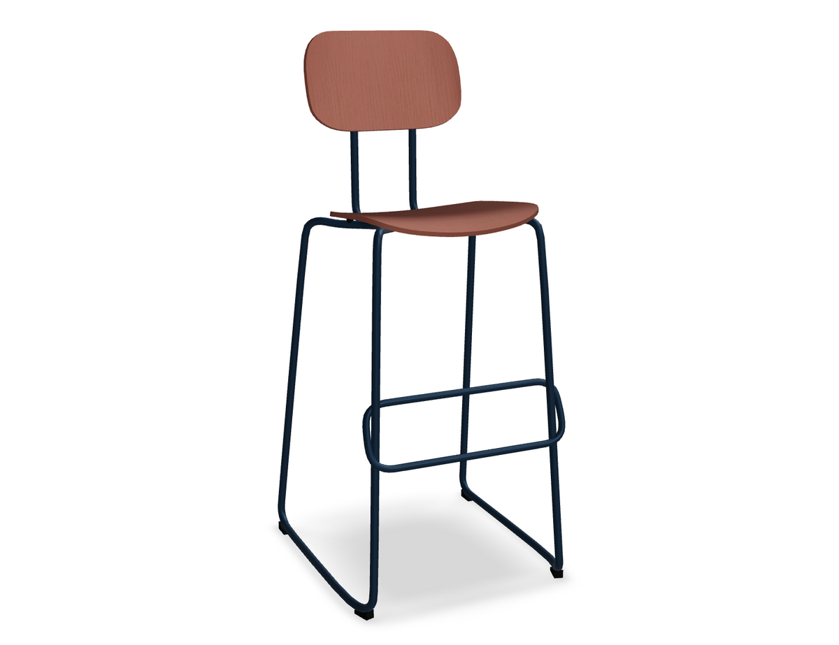 Hoker NEW SCHOOL niebieska podstawa – metal