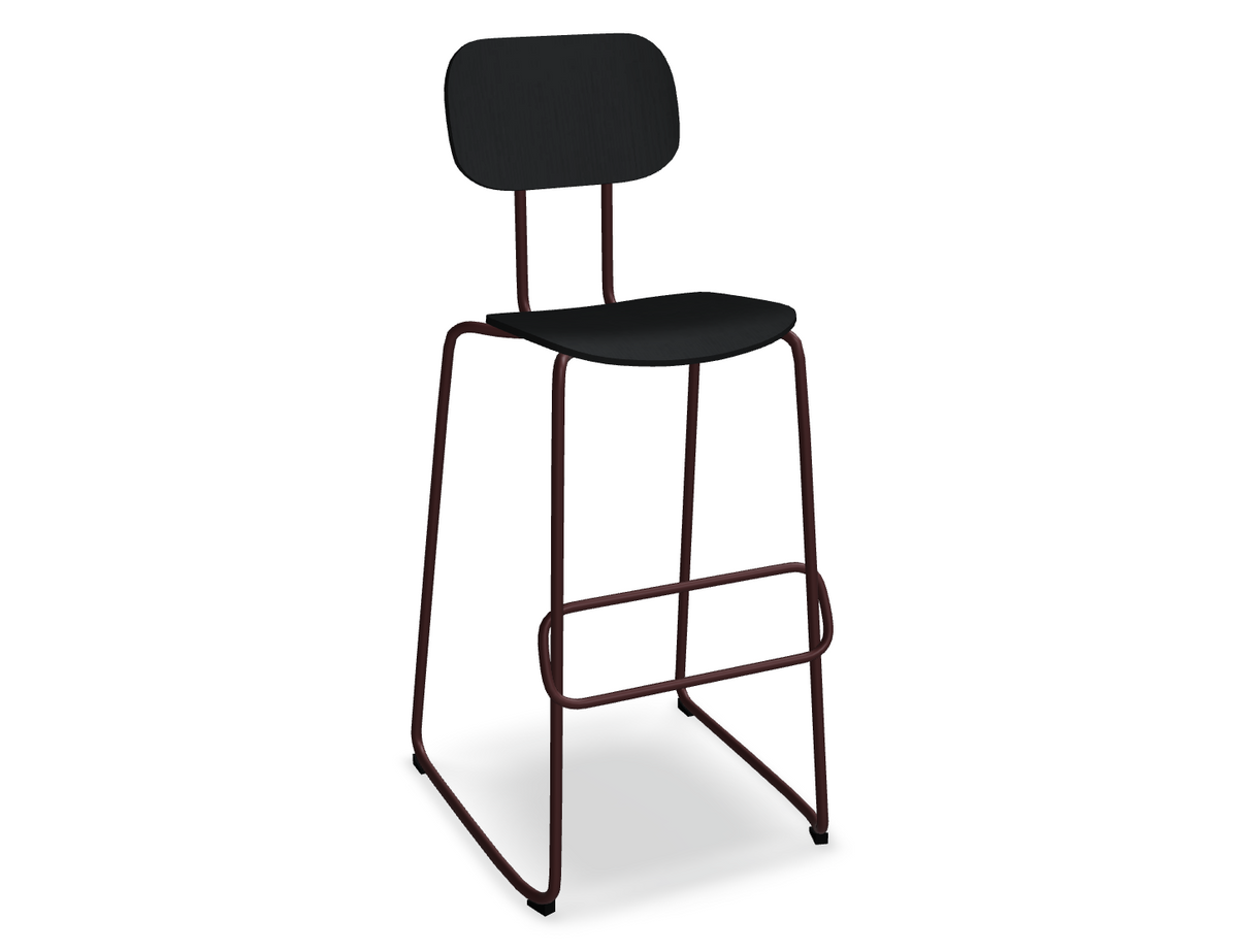 Hoker NEW SCHOOL bordowa podstawa do kuchni – .mdd