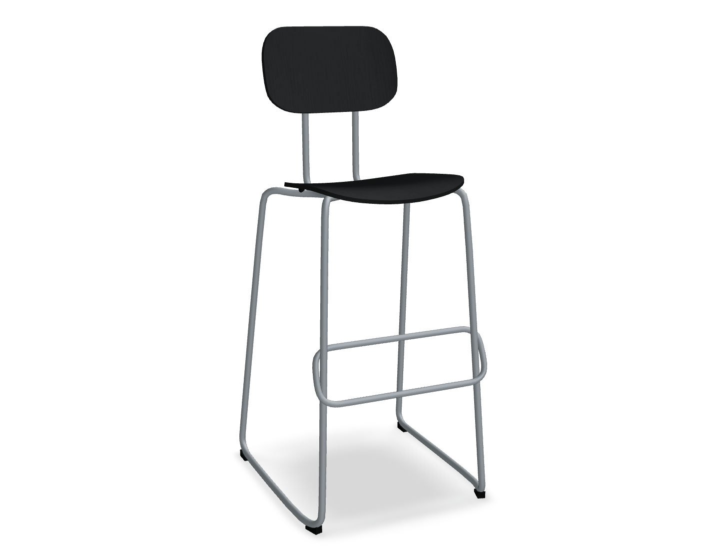 Hoker NEW SCHOOL ciemnoszara podstawa do kuchni – .mdd