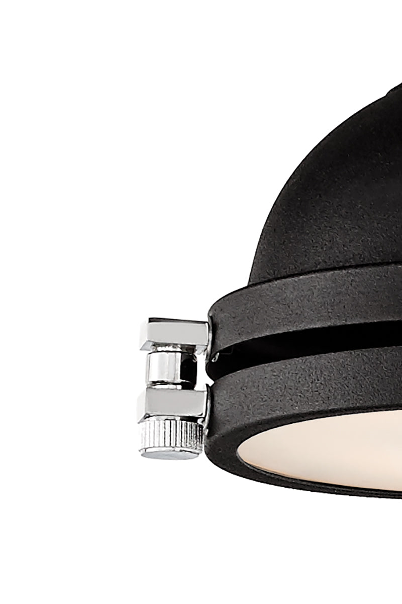 Wandlamp NAUTILIUS zwart