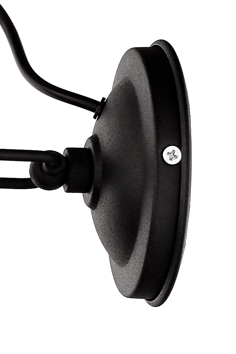 Wandlamp NAUTILIUS zwart