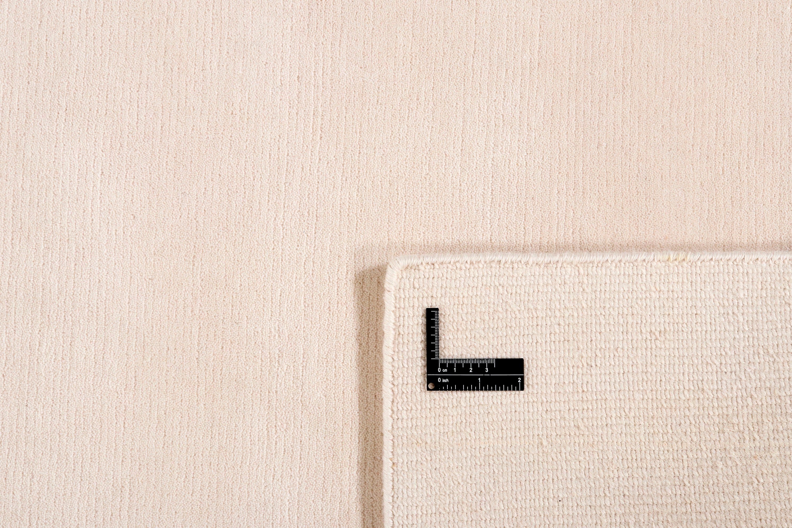 Rechteckiger Teppich NORTHERN cremefarben