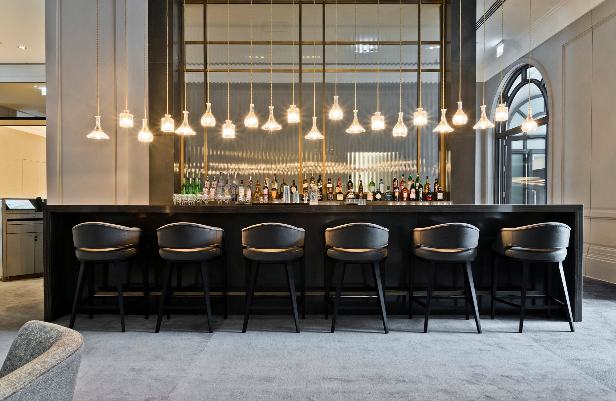 Hanglamp SQUARE DECANTERLIGHT van kristalglas