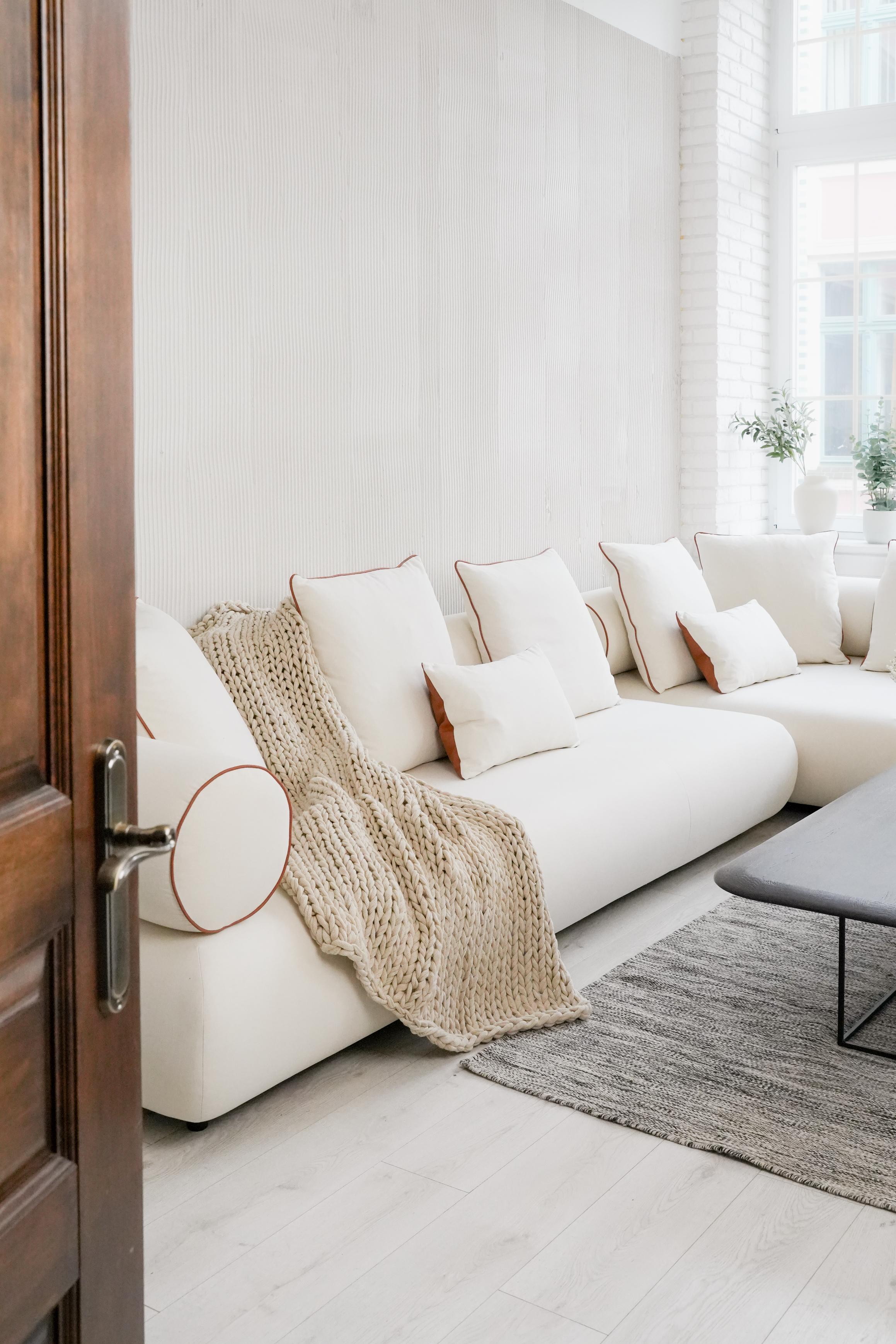 Right-facing modular corner sofa CASABLANCA customizable