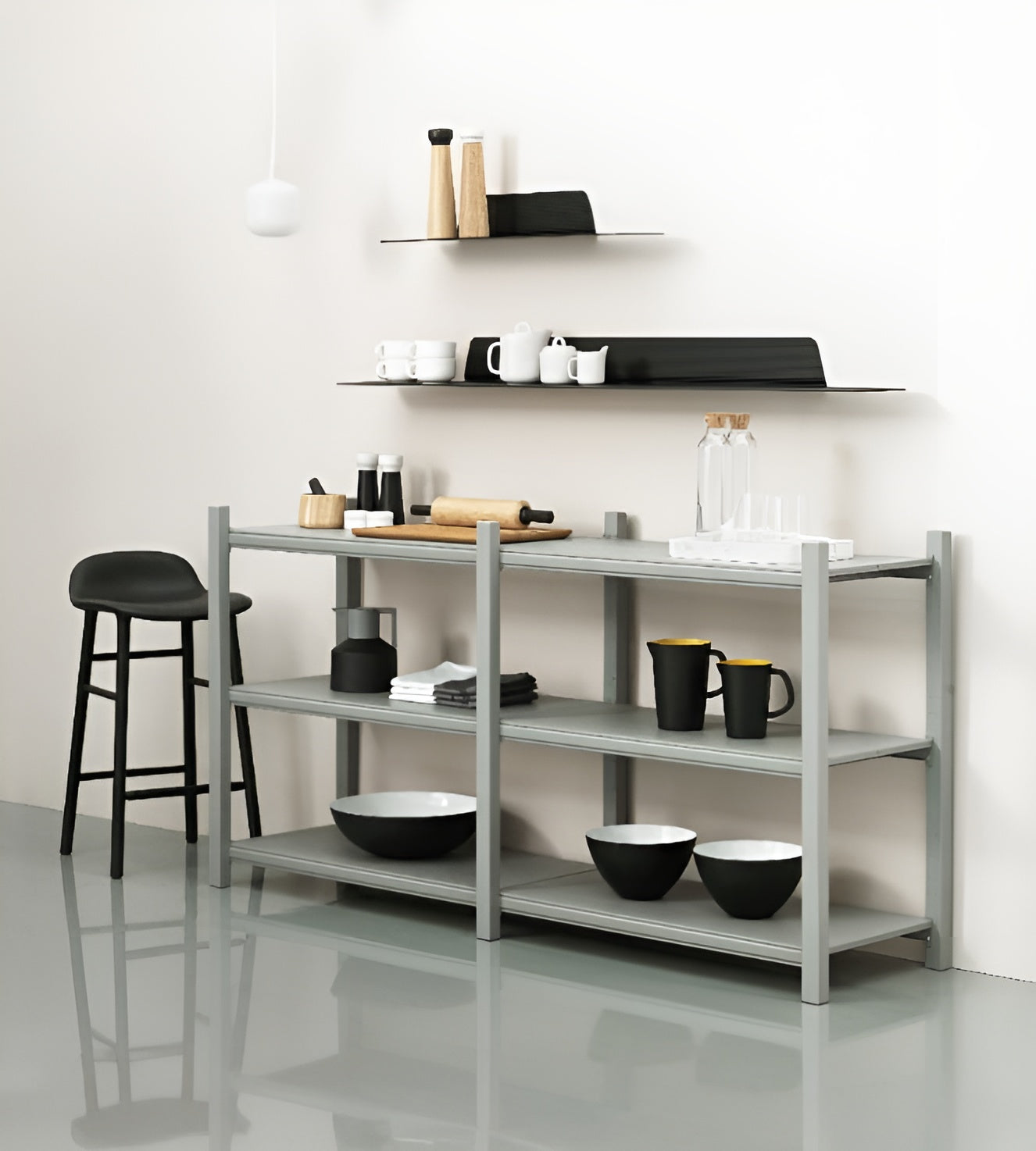 Kruidenkom CRAFT zwart marmer