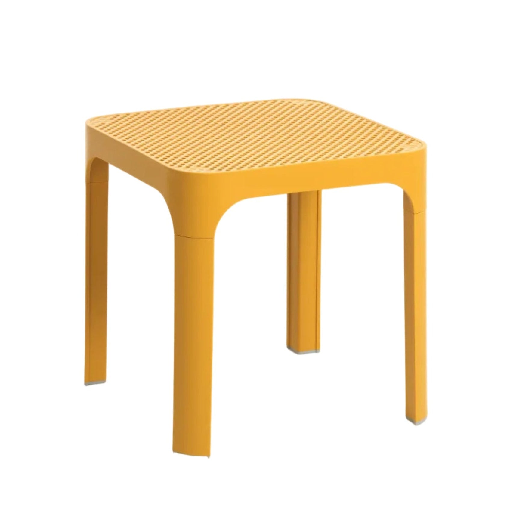 Buiten salontafel NET mosterdkleur