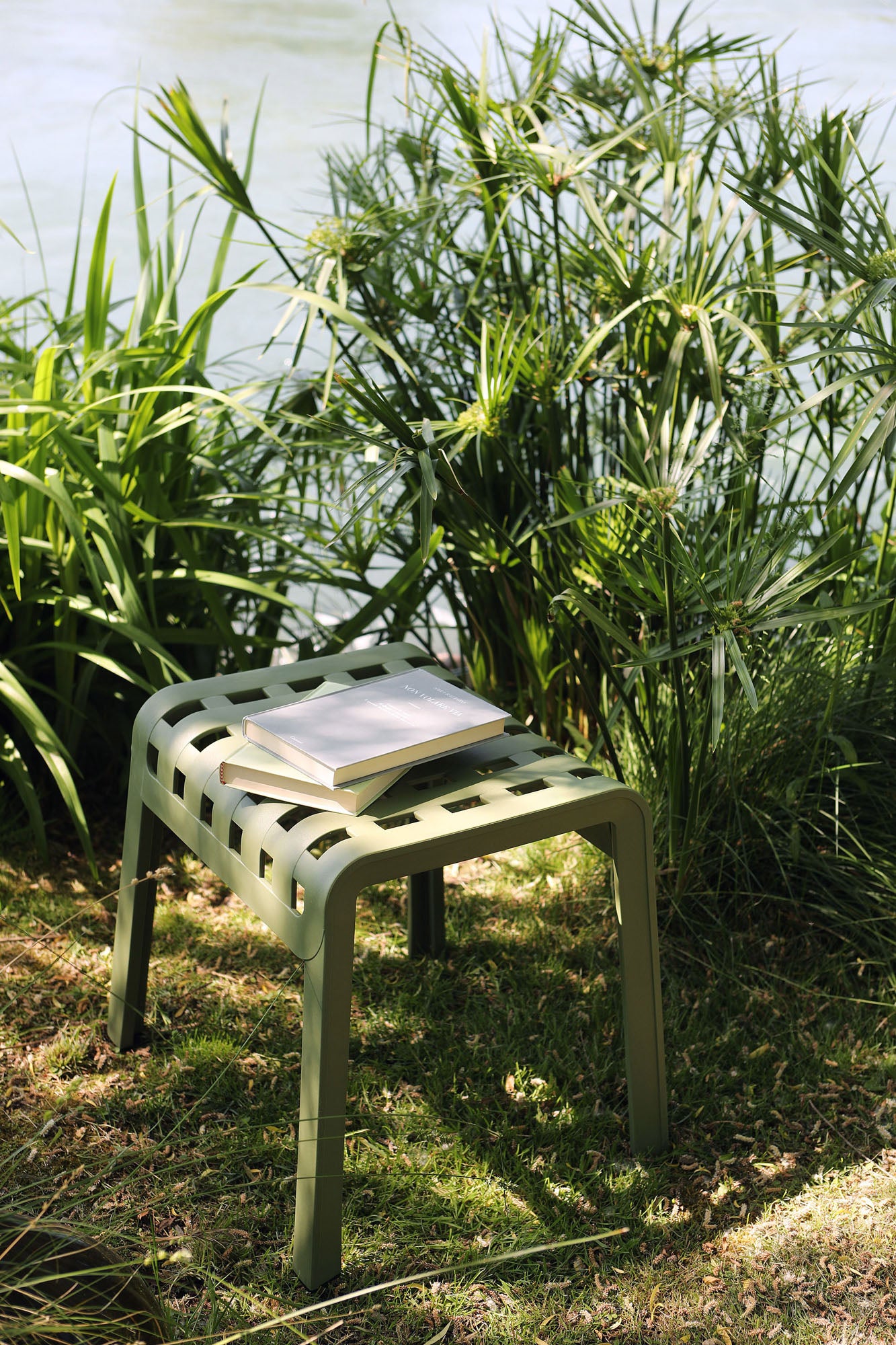 Outdoor Footrest POGGIO anthracite