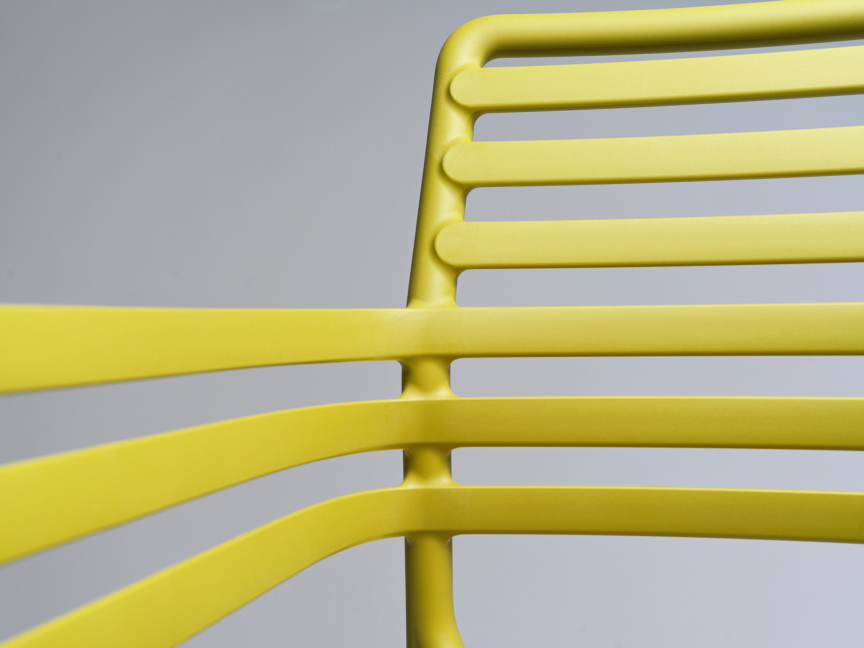 Outdoor chair with armrests DOGA cappuccino