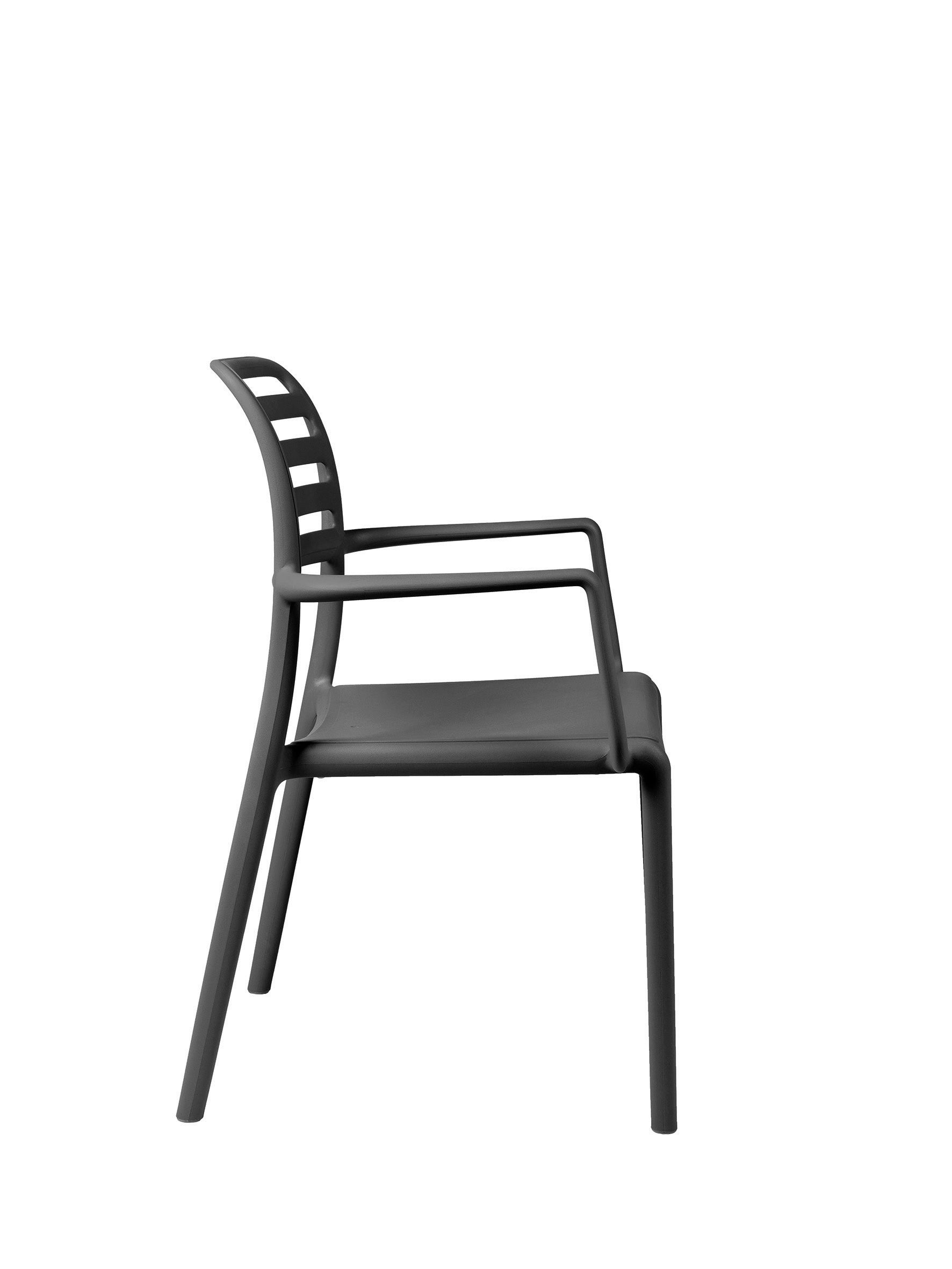 COSTA Anthracite Outdoor Chair with Armrests