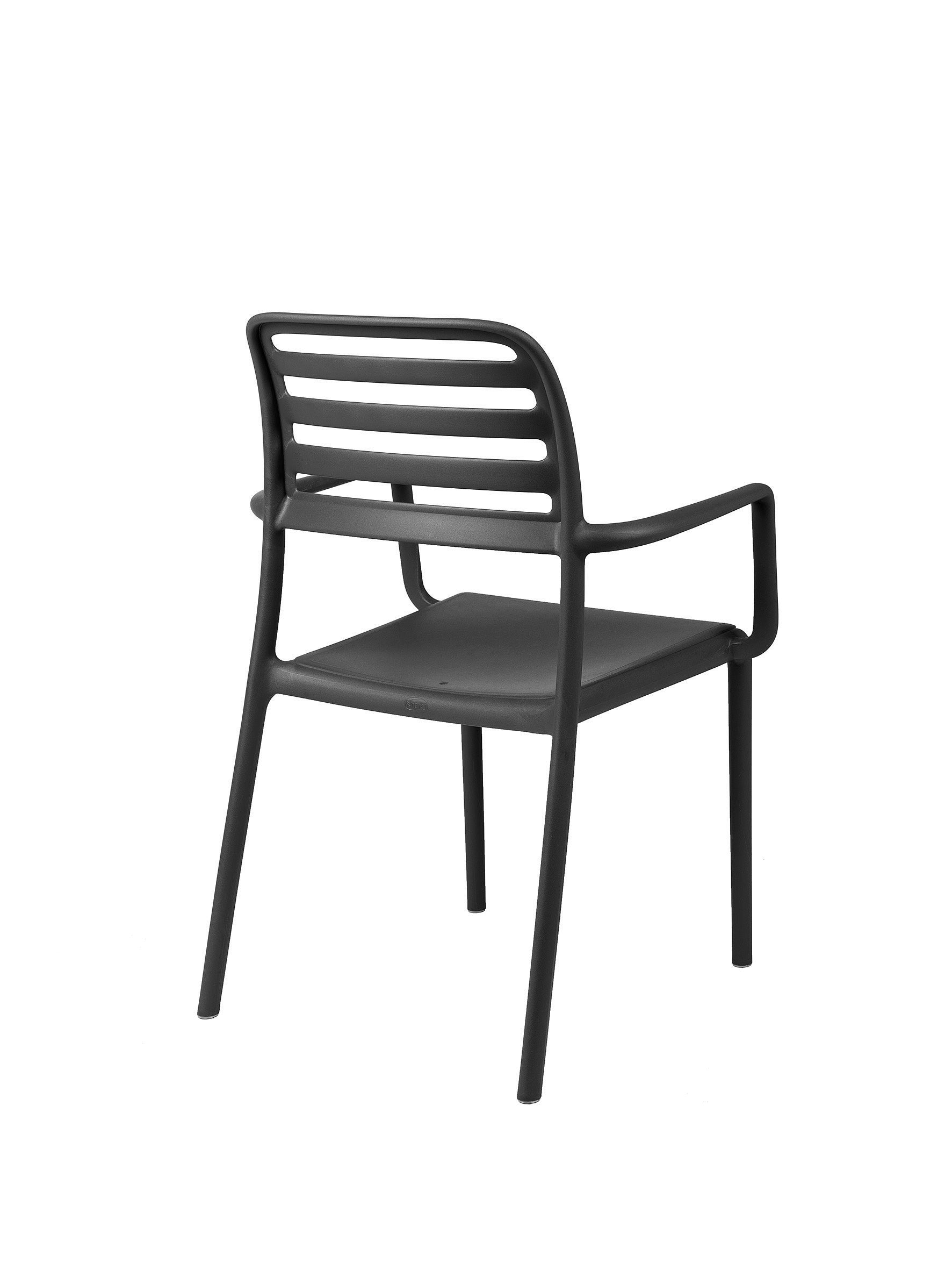 COSTA Anthracite Outdoor Chair with Armrests