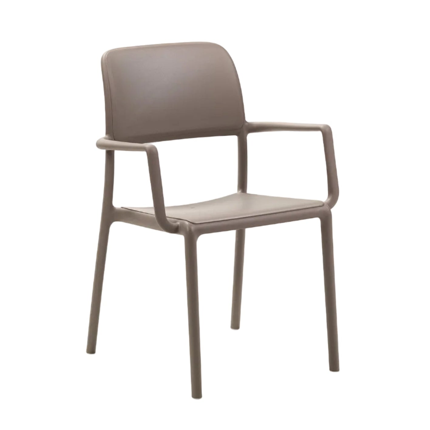 Buitenstoel met armleuningen RIVA taupe