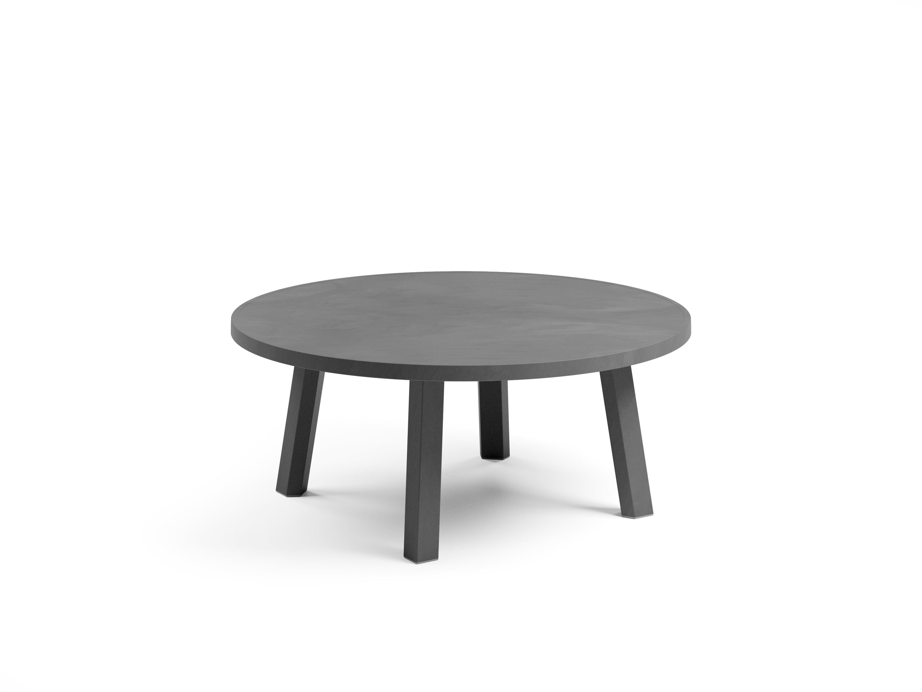 Ronde buitenbijzettafel MAXIMO grafiet