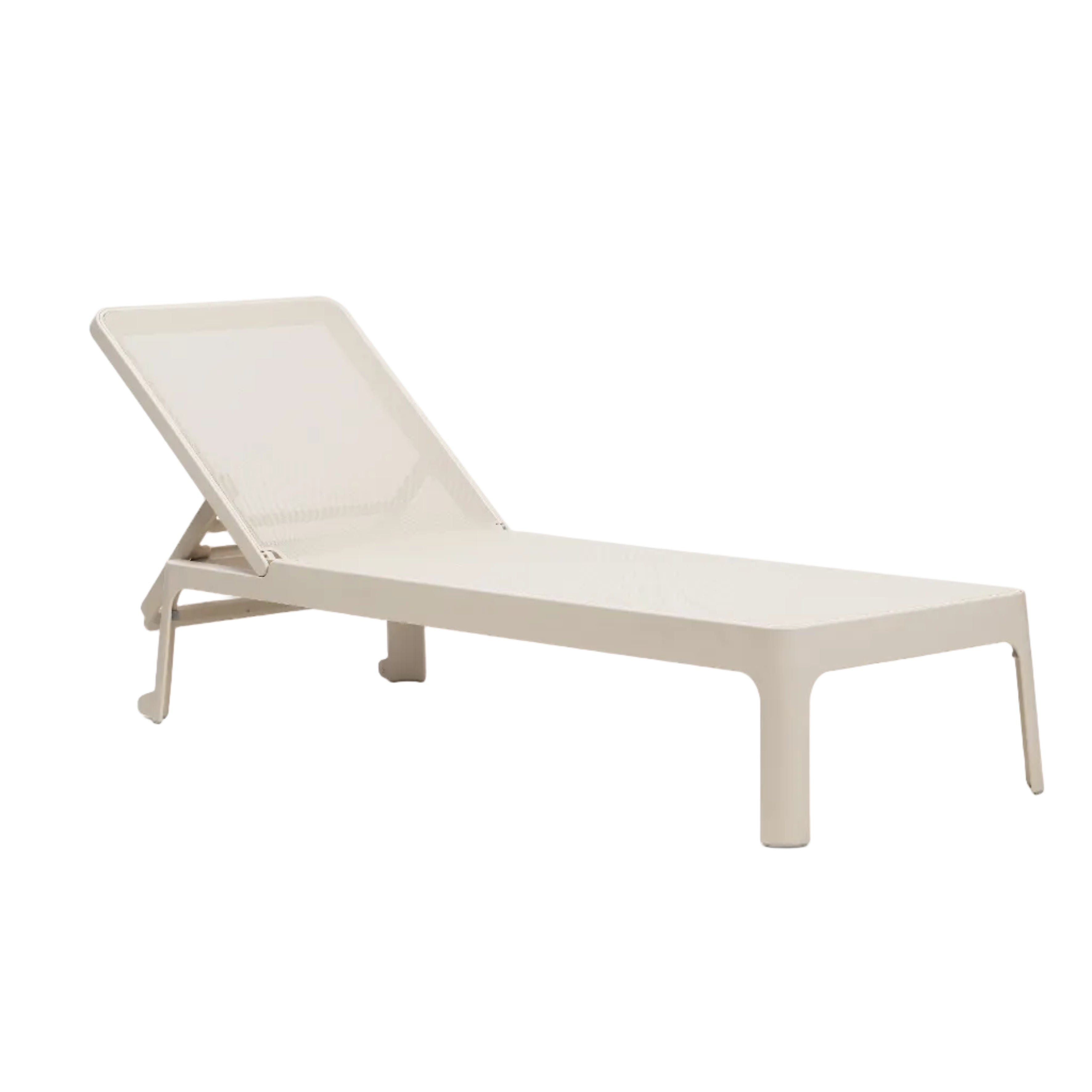 Buitenligstoel PLANO beige